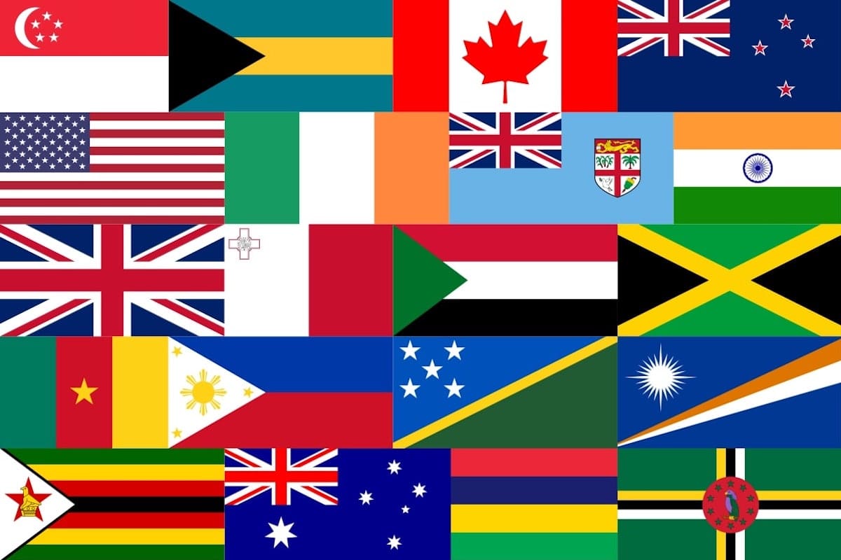 List of English-speaking countries