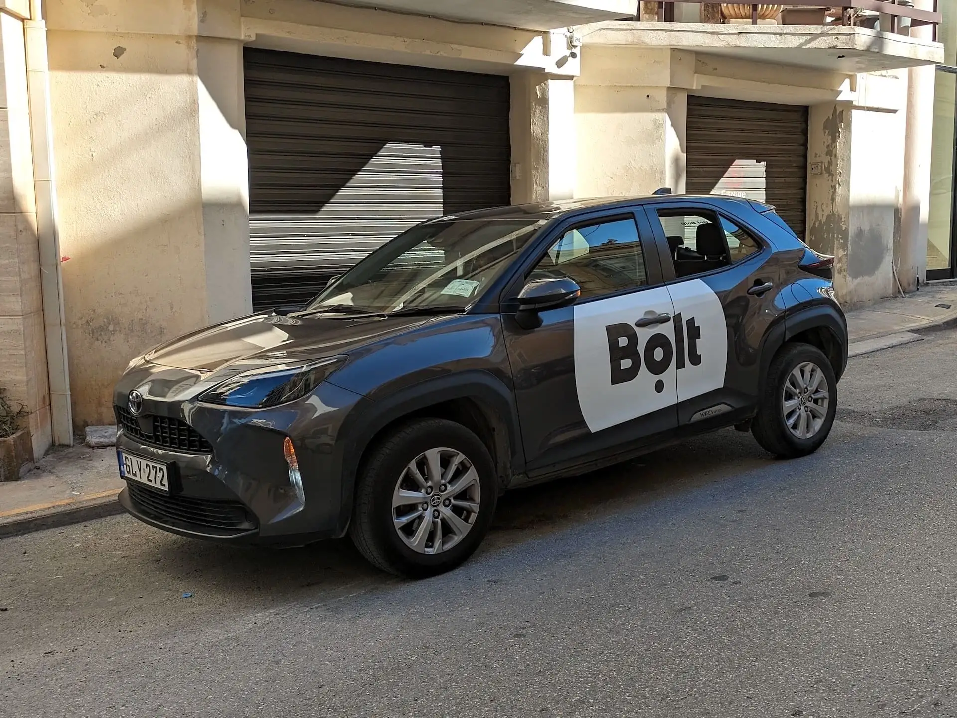 Chauffeur-driven car from Bolt