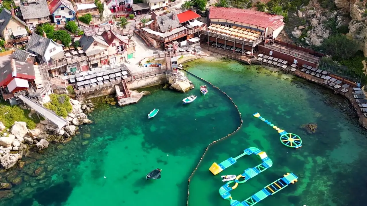 Popeye Village view from the sky