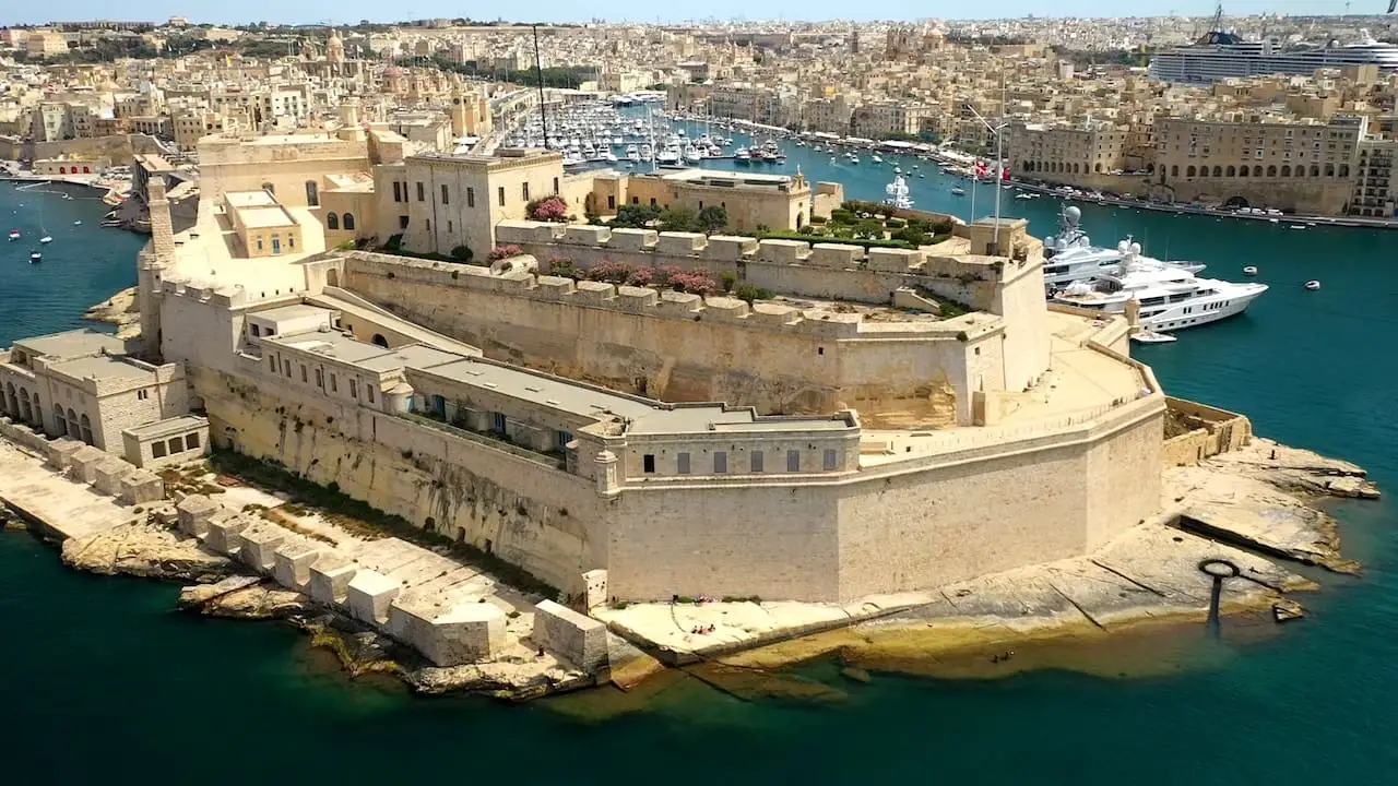 Senglea fortification in the Three Cities