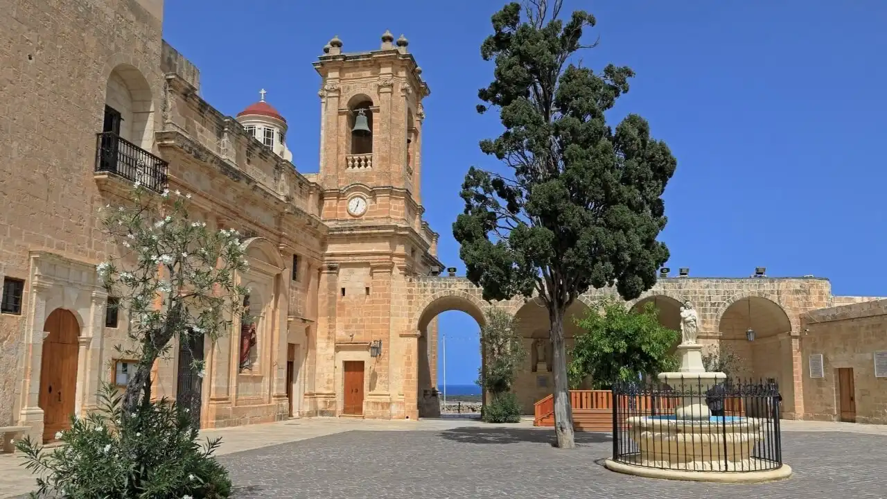 The church of Mellieħa Malta