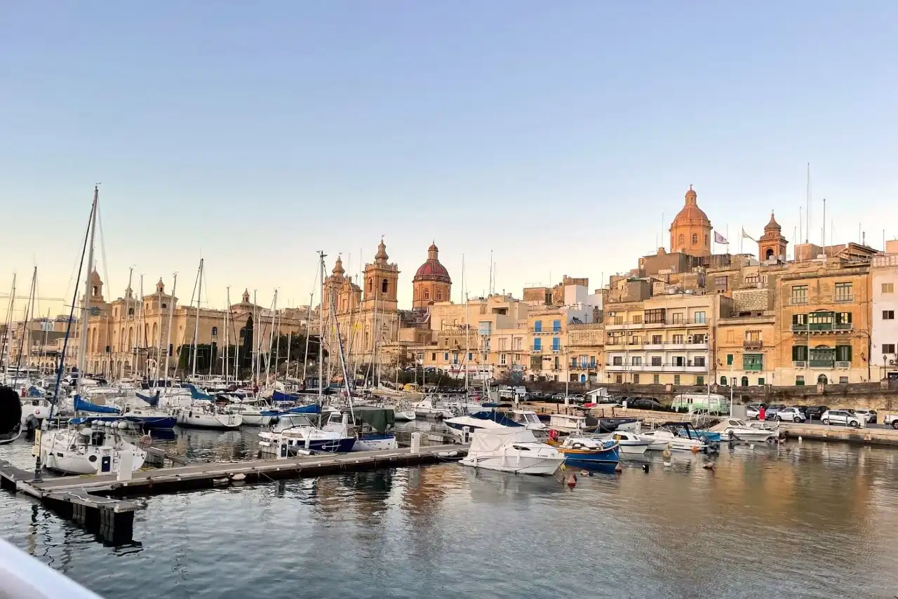 The Port of the Three Cities in Malta